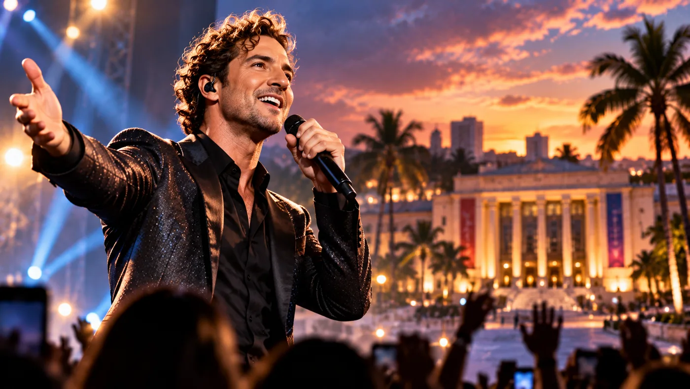 David Bisbal regresar&aacute; a RD con su concierto &laquo;Tour Eternos 2026&raquo;