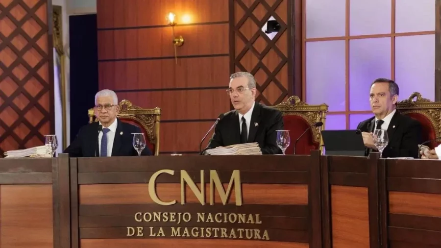 Luis Abinader convoca al Consejo Nacional de la Magistratura para evaluar jueces