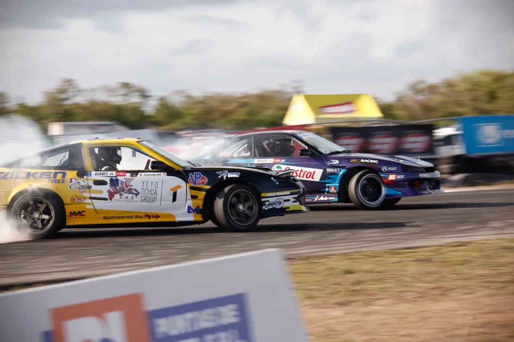 Rafael Adames gana primer round de drift 2024