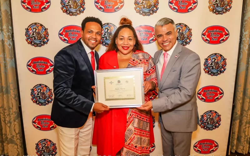 Reconocen a c&oacute;nsul dominicano en Nueva Orleans por su labor diplom&aacute;tica y cultural