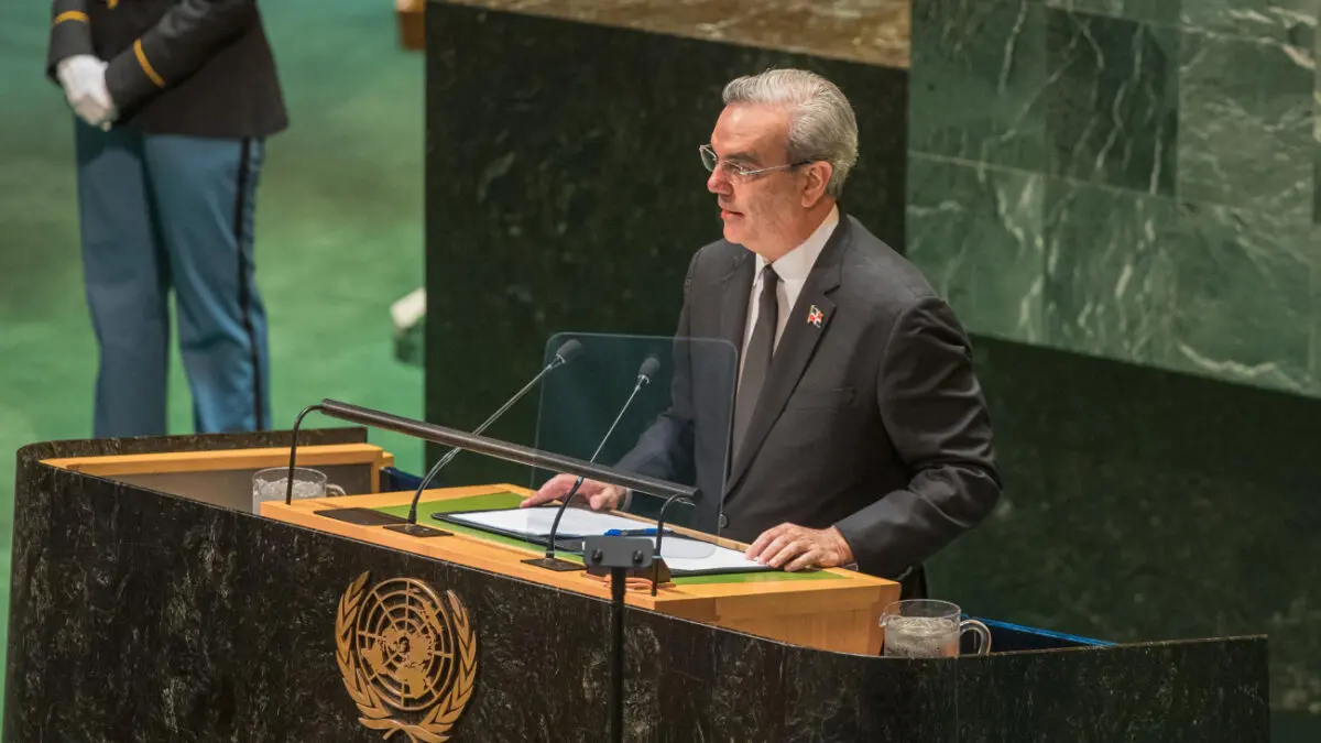 Luis Abinader habla de crisis en Hait&iacute; y Venezuela ante Asamblea de la ONU