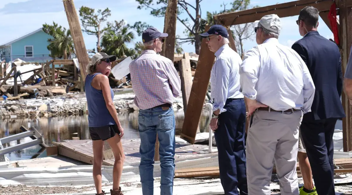 Biden visita zonas devastadas por hurac&aacute;n Helene en Florida y Georgia