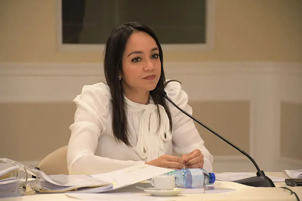 Faride Raful suspende tarima en la Plaza de la Bandera para mantener la paz