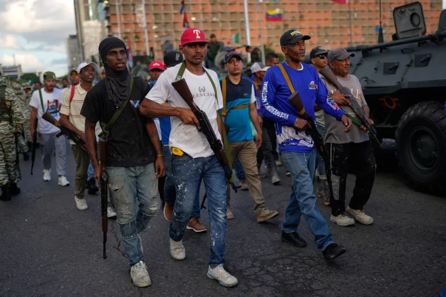 Miles de chavistas se movilizan en Caracas dispuestos a &ldquo;defender&rdquo; a Venezuela de EE.UU.