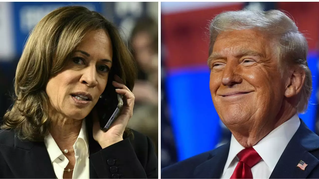 Kamala Harris felicita en una llamada a Donald Trump por su victoria en las elecciones