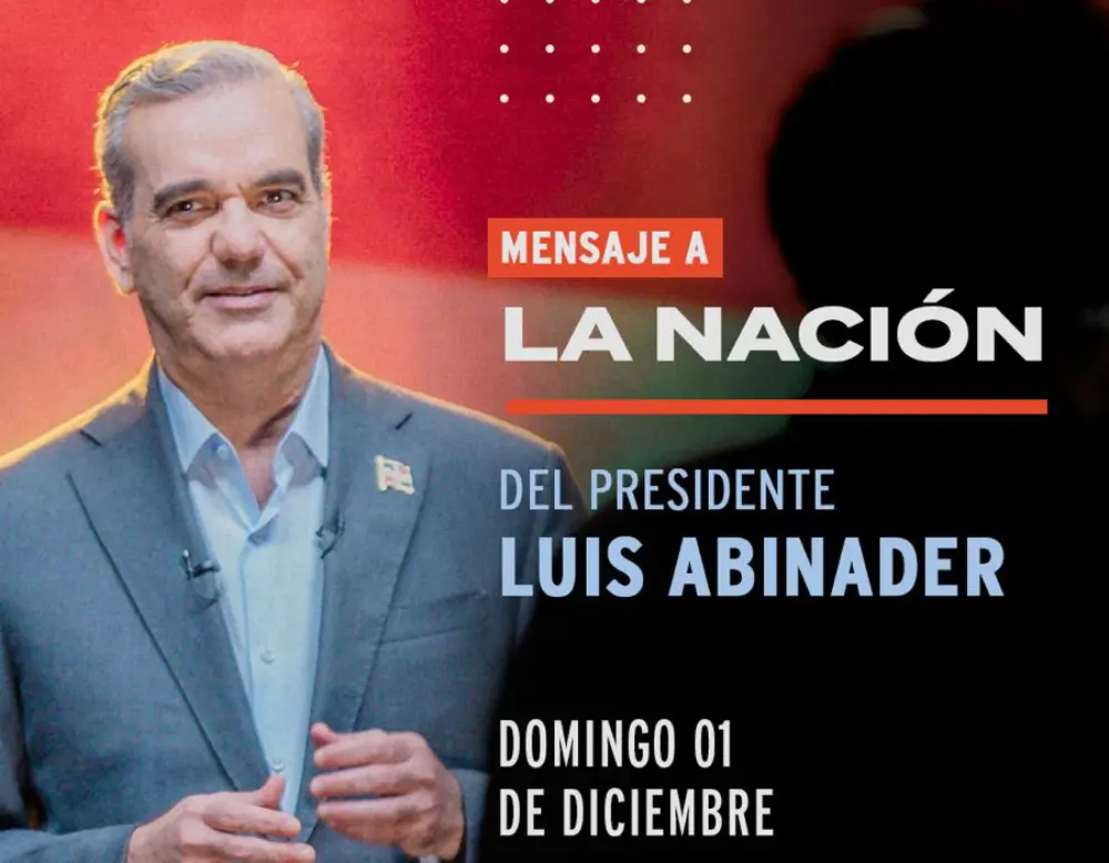 Luis Abinader se dirigirá al país con un “mensaje especial” este domingo