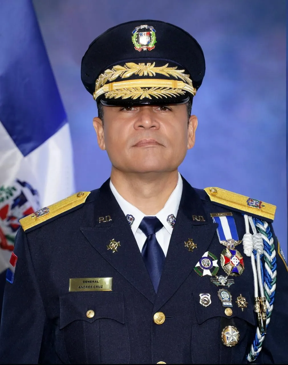 Andr&eacute;s Modesto Cruz Cruz, el nuevo director de la Polic&iacute;a