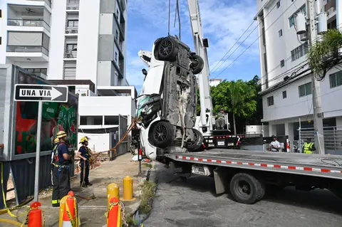 Dos fallecidos y dos heridos en accidente de tr&aacute;nsito en el Evaristo Morales