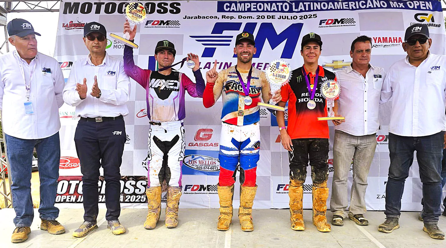 Franklin Nogueras Jr se corona campe&oacute;n del Latinoamericano de Motocross MX Open 2025 en Jarabacoa