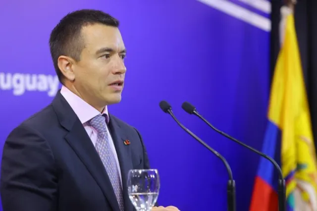 Noboa denunciar&aacute; por &laquo;terrorismo&raquo; a quien presione a agricultores a protestar en Ecuador