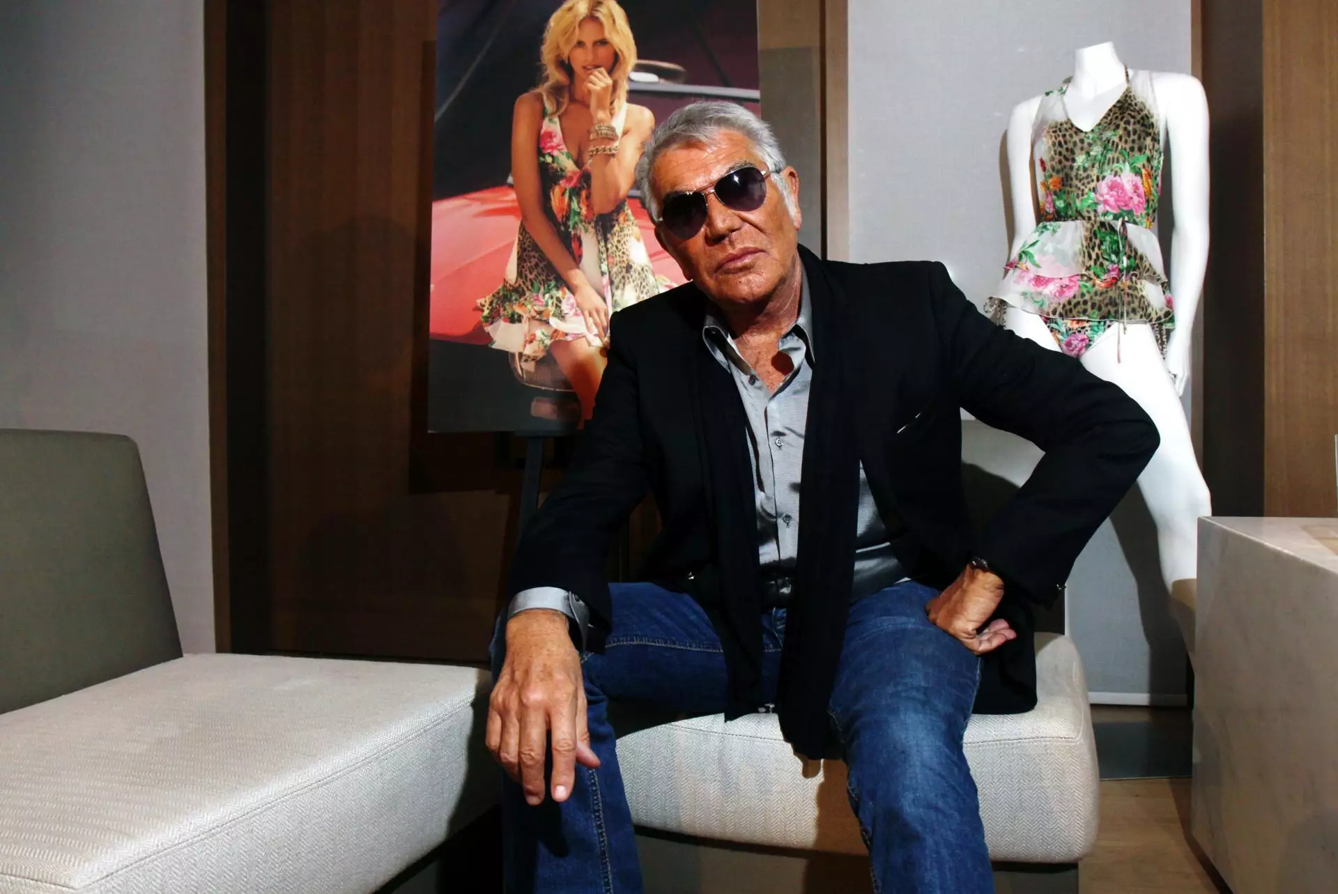 Fallece el dise&ntilde;ador italiano Roberto Cavalli