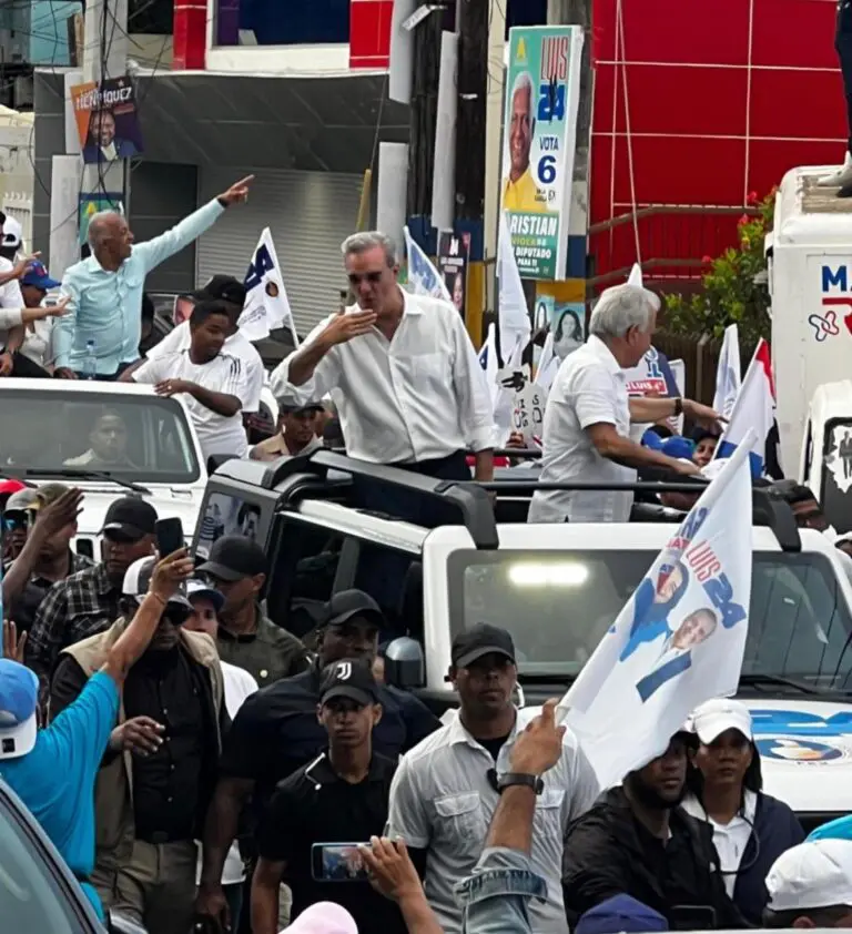 PRM suspende caravana del Distrito Nacional por lluvias