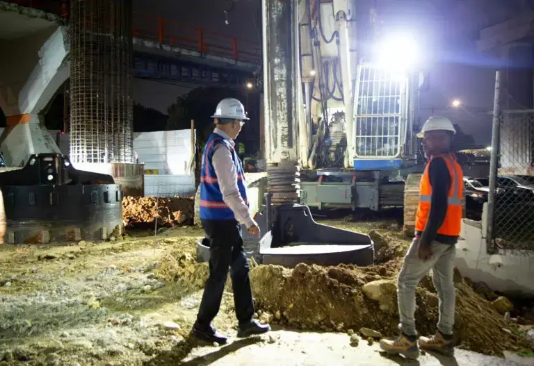 Extensi&oacute;n del Metro hacia Los Alcarrizos avanzada en un 92.3 %, afirma la Opret 