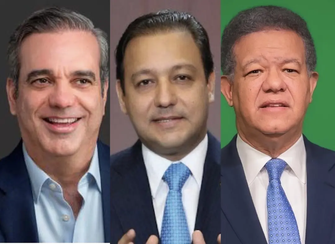 Encuesta Asisa: Abinader 38.2%, Leonel 36.3% y Abel Mart&iacute;nez 19%