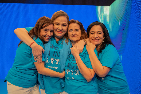 UNICEF “Juntos por la Niñez” recauda 13 millones en su tercera edición