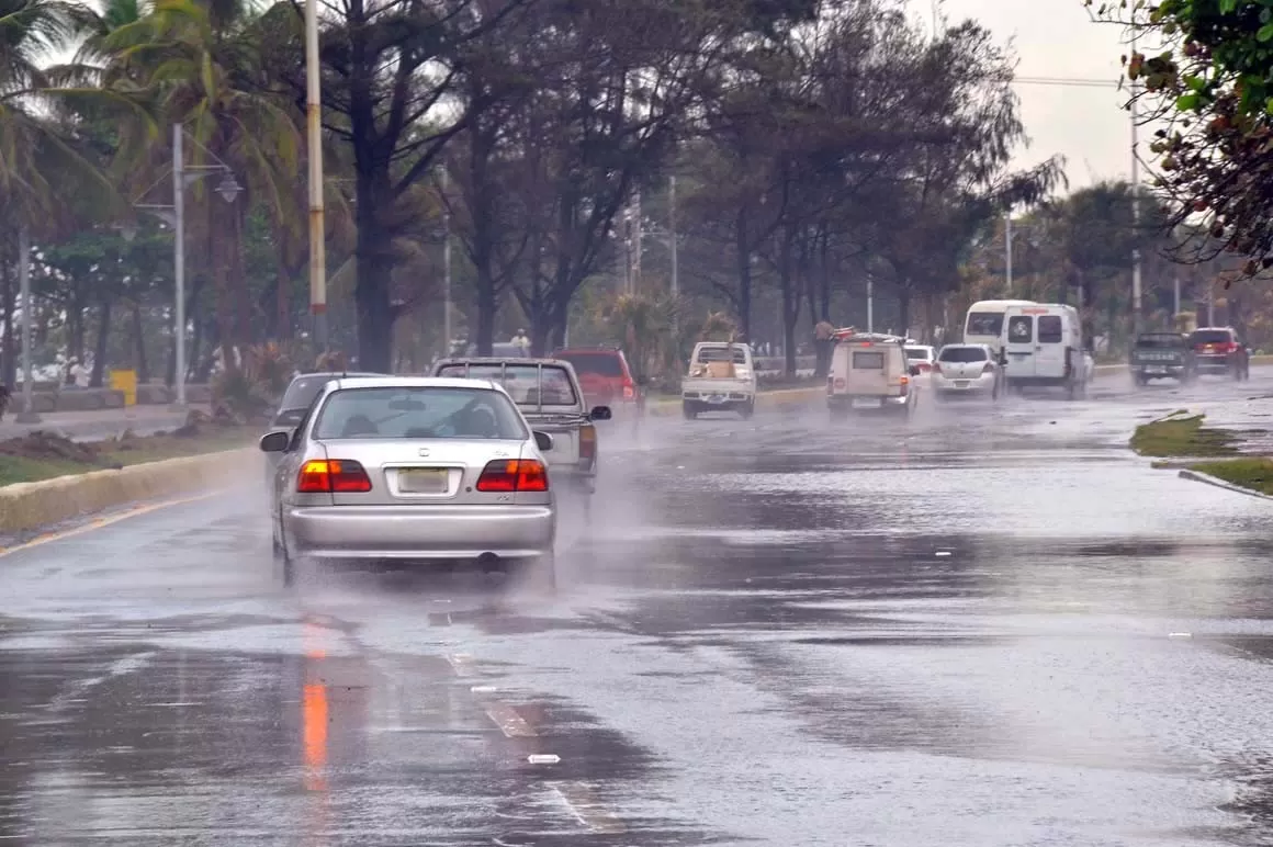 Lluvias seguirán en las próximas 72 horas por vaguada