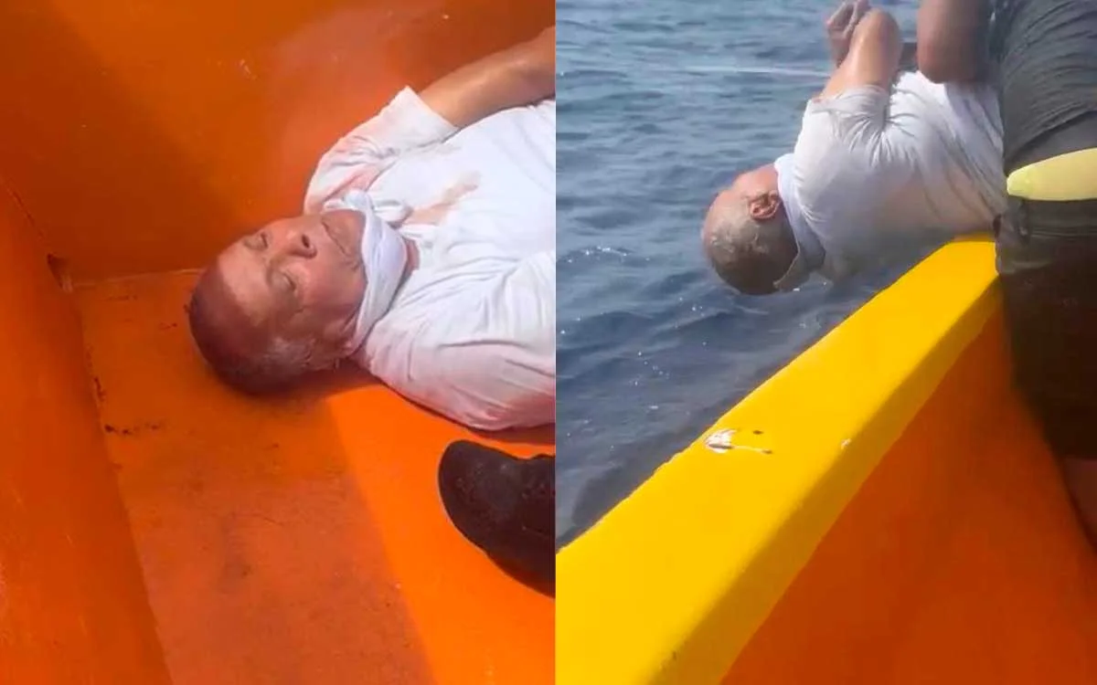 Hombre lanzado al mar en vídeo viral era venezolano y se dedicaba al narcotráfico