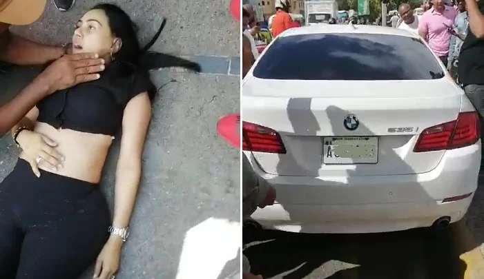 Dos hombres en motocicleta matan a tiro una mujer dentro de su veh&iacute;culo