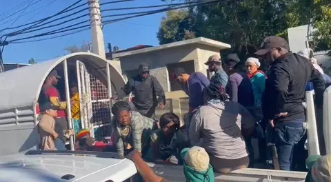Haitianos piden ser indemnizados