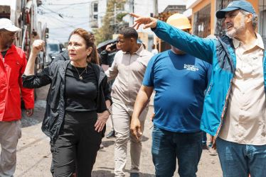 Carolina refuerza y supervisa trabajos preventivos para mitigar efectos de las lluvias en DN este fin de semana