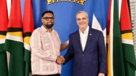 Presidente Abinader viaja hoy miércoles a Guyana en visita oficial para sostener reunión bilateral con el mandatario Mohamed Irfaan Ali