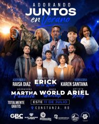 Adorando Juntos en Verano” reunirá a estrellas de la música cristiana en Canstanza el 11 de julio