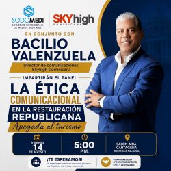 Bacilio Valenzuela participará en panel sobre ética comunicacional y turismo