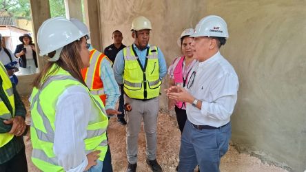 Construcción de nuevas aulas avanzan de forma acelerada en Los Alcarrizos, el Distrito Nacional y Santo Domingo Oeste 