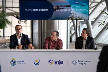 Arajet anuncia nueva conexión con la ciudad de Montevideo en Uruguay