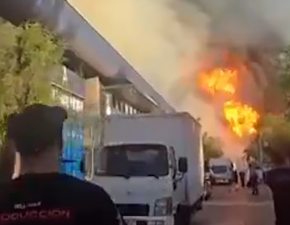 Explosión de camión con gas deja 4 muertos y 10 heridos en Santiago de Chile