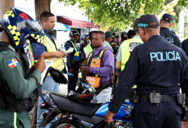 INTRANT y organismos de seguridad intervienen 15 paradas de motoconcho; eliminan tres, retienen 64 motocicletas y realizan 247 pruebas de alcoholemia