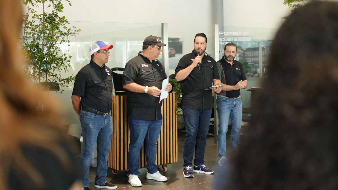 R&eacute;cord de participantes durante el Family Rally 2025 en Porsche Center Santo Domingo