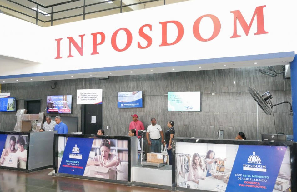 INPOSDOM informa suspensi&oacute;n temporal de env&iacute;os hacia Estados Unidos por entrada en vigor de nuevos aranceles