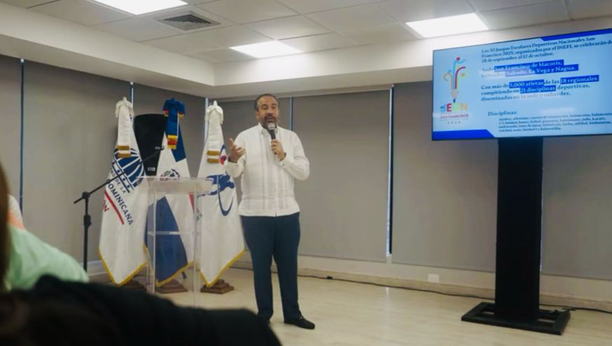 Alberto Rodr&iacute;guez presenta los XI Juegos Escolares  San Francisco 2025