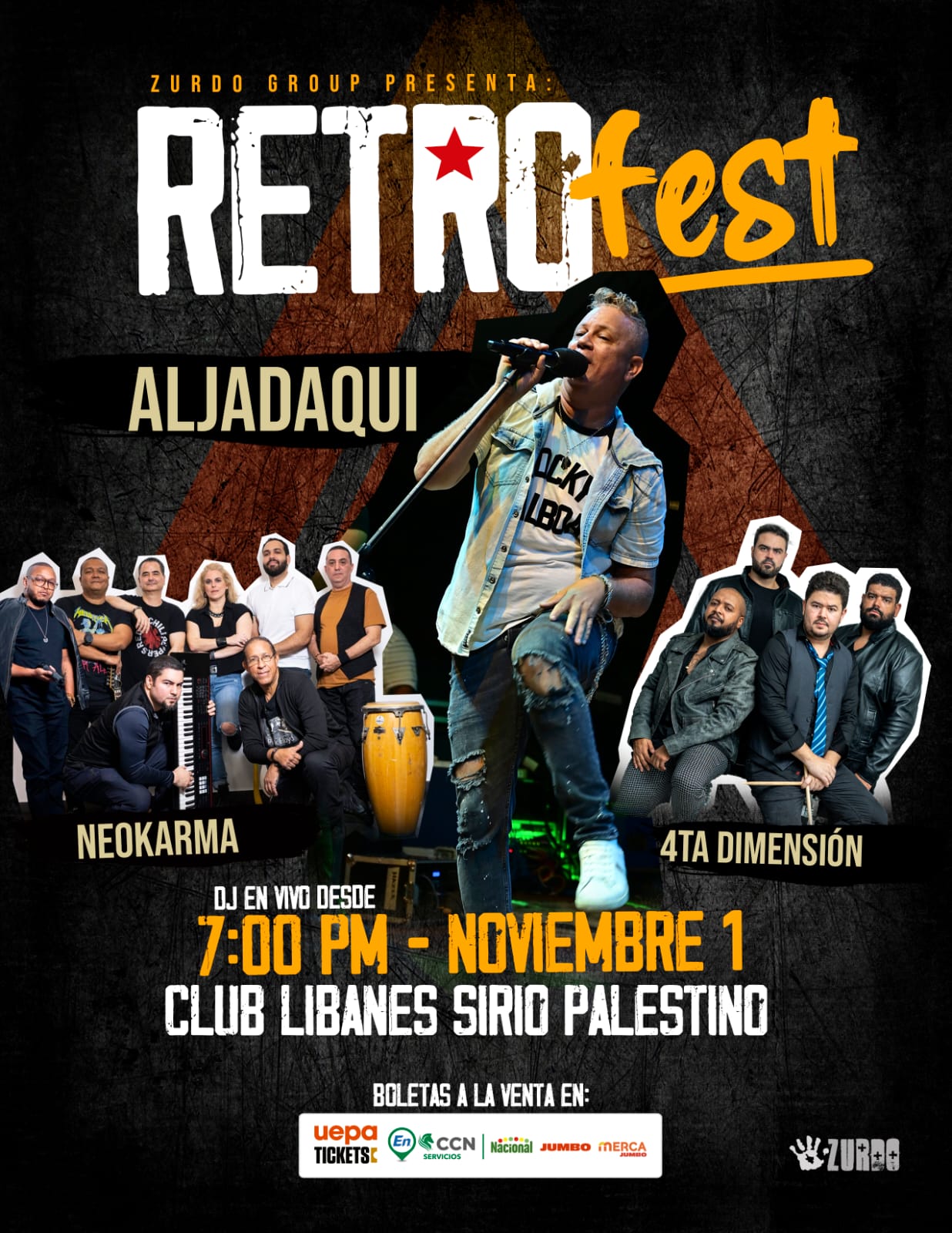 Realizar&aacute;n el Aljadaqui Retro Fest en el Club L&iacute;banes Sirio Palestino
