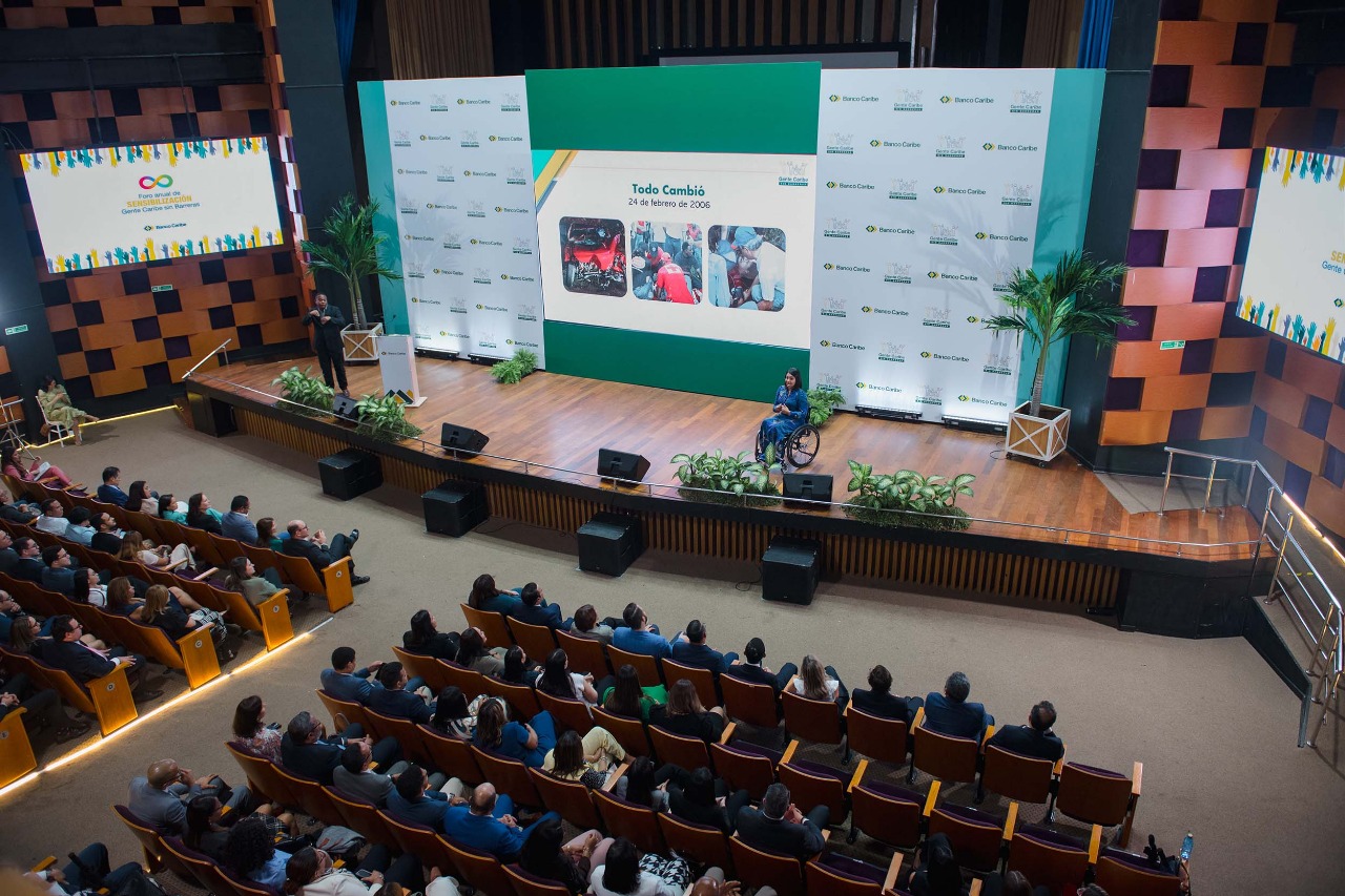 Foro &ldquo;Gente Caribe sin Barreras&rdquo; una apuesta de Banco Caribe por la inclusi&oacute;n