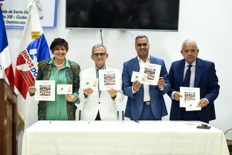 Con colecci&oacute;n hist&oacute;rica de emisiones postales conmemorativas INPOSDOM concluye actividades del 62.&ordm; aniversario