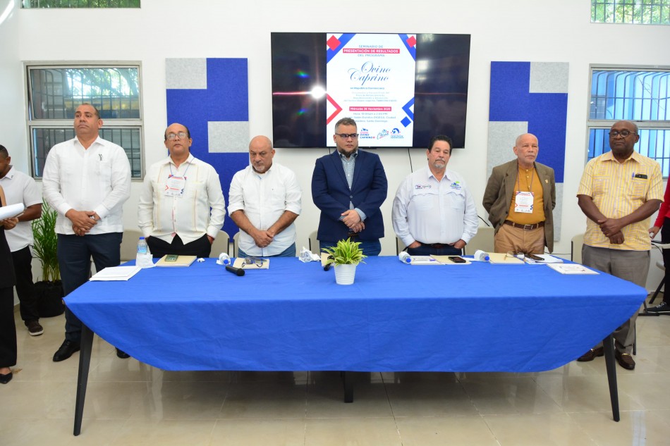 Hecmilio Galván: "Producción de chivos y ovejos es ejemplo del cambio"