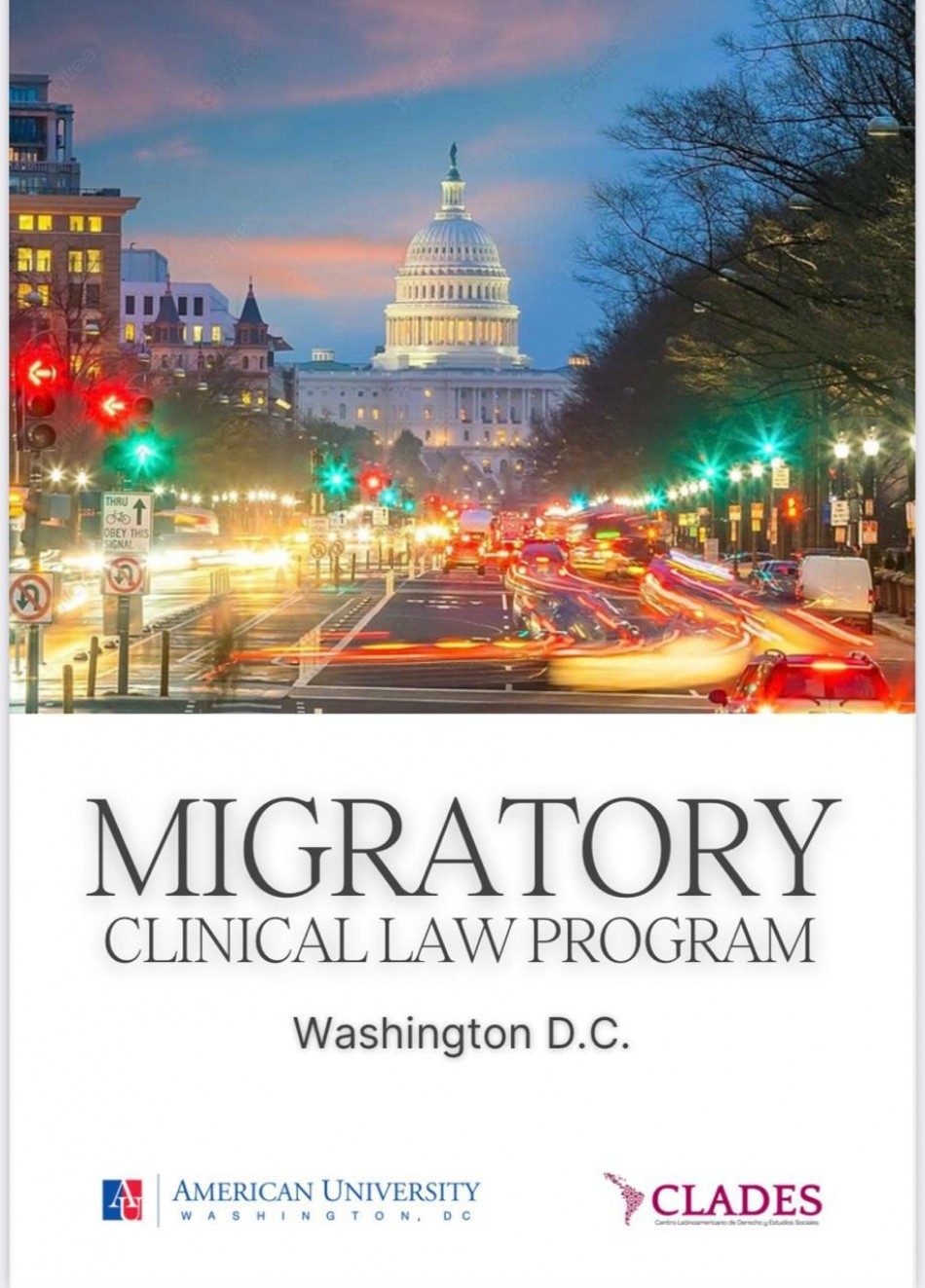 Migratory Clinical Law Program anuncia formación élite en derecho migratorio en Washington D.C.