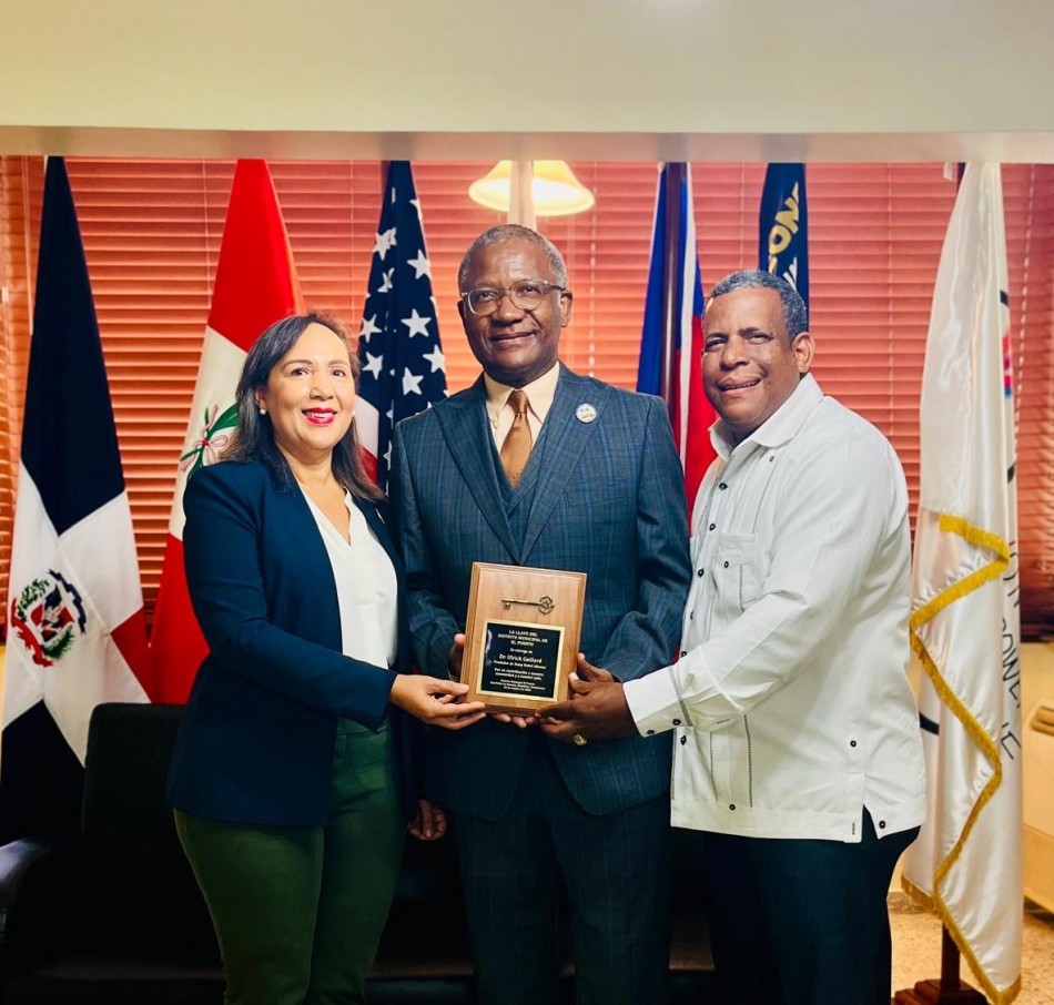 Reconocen a Ulrick Gaillard por 28 años de entrega humanitaria en RD
