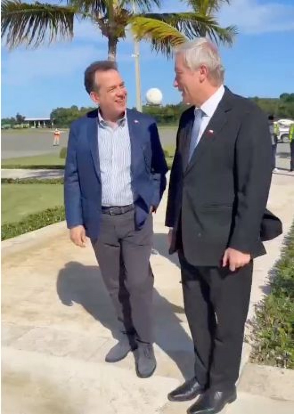 Presidente electo de Chile, Jos&eacute; Antonio Kast, llega a Rep&uacute;blica Dominicana