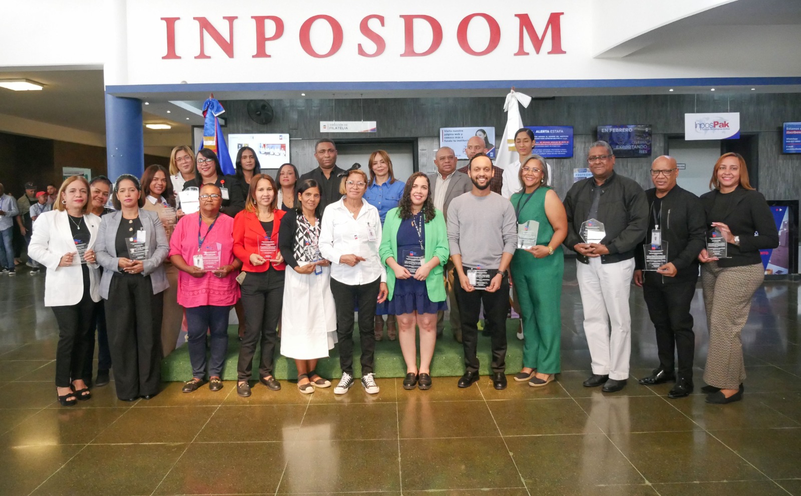 Excelencia, compromiso y resultados: INPOSDOM reconoce a colaboradores destacados del a&ntilde;o 2025