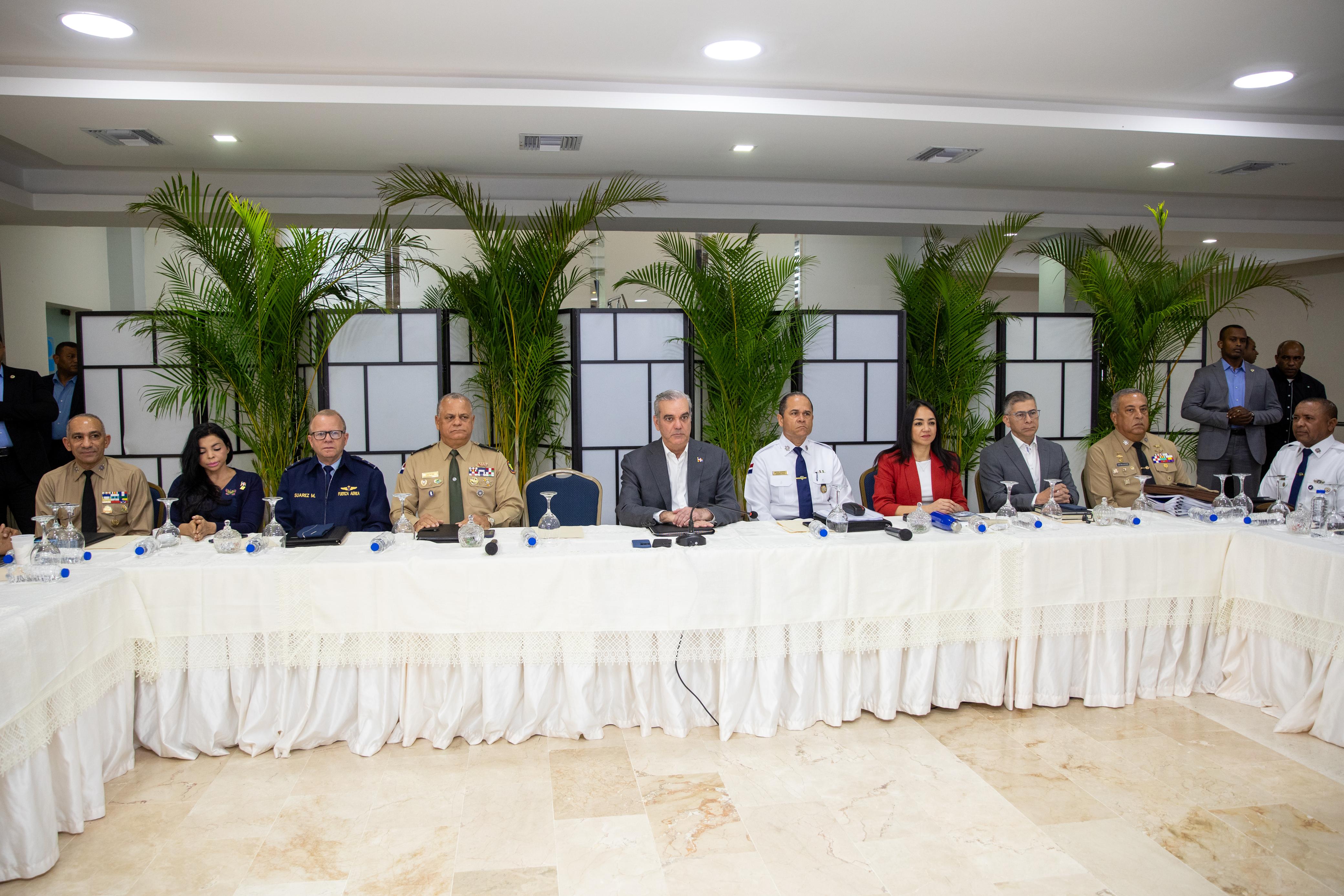 Presidente Abinader encabeza reunión de seguimiento al Plan de Seguridad Ciudadana