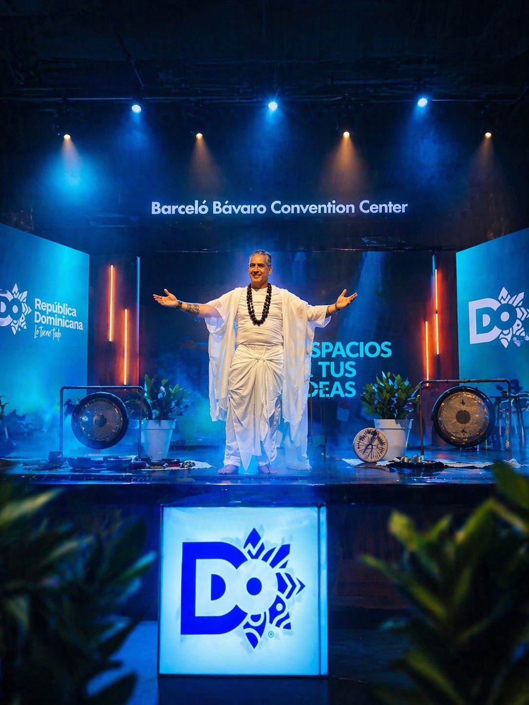 Flavio Acu&ntilde;a transforma DATE 2026 en una experiencia sensorial con maestros del bienestar en Punta Cana