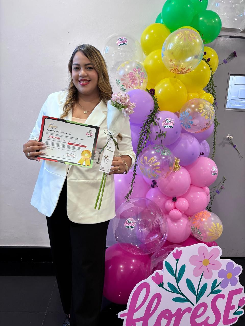 Keidy Pe&ntilde;a, de la comunidad &ldquo;Madre Todo Terreno&rdquo;, gana premio en el rengl&oacute;n Impacto Social Materno