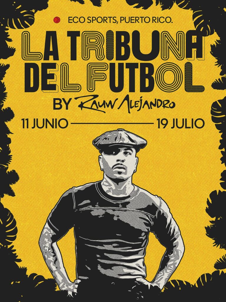 Rauw Alejandro presenta “La tribuna del Fútbol”