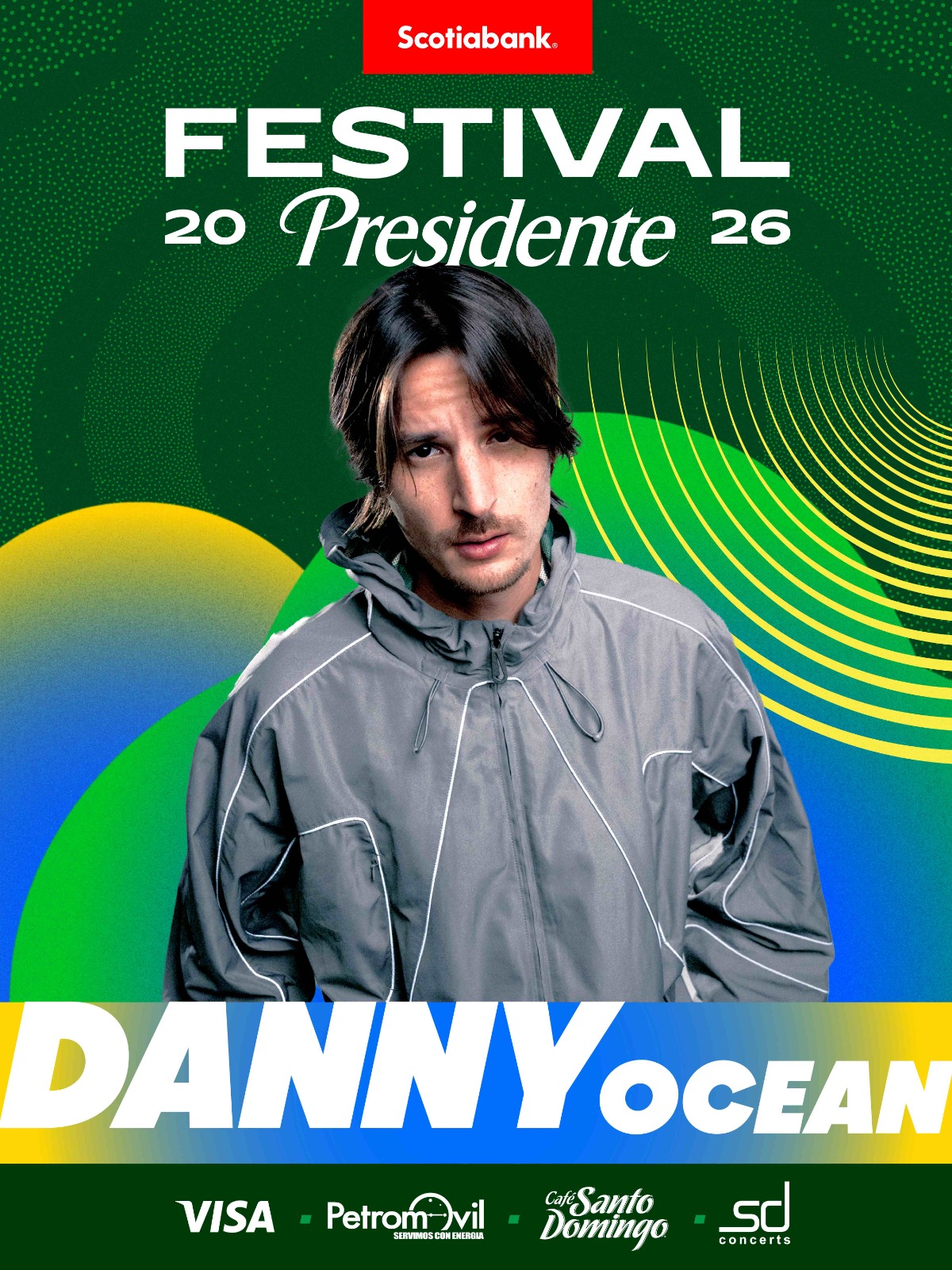 Danny Ocean se une a la mezcla más dura de la música en el Festival Presidente 2026