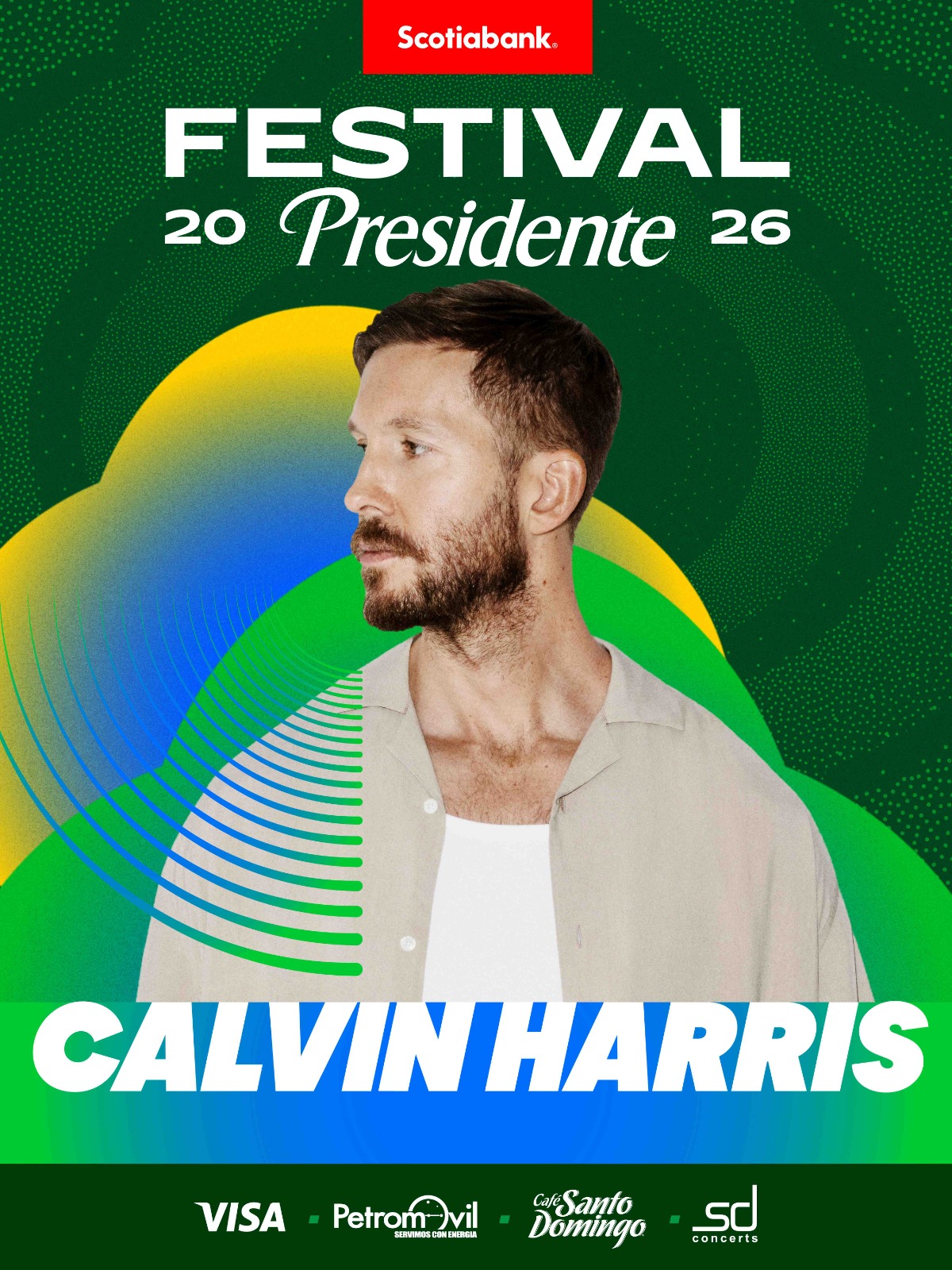 Calvin Harris se une a la mezcla más dura de la música en el Festival Presidente 2026
