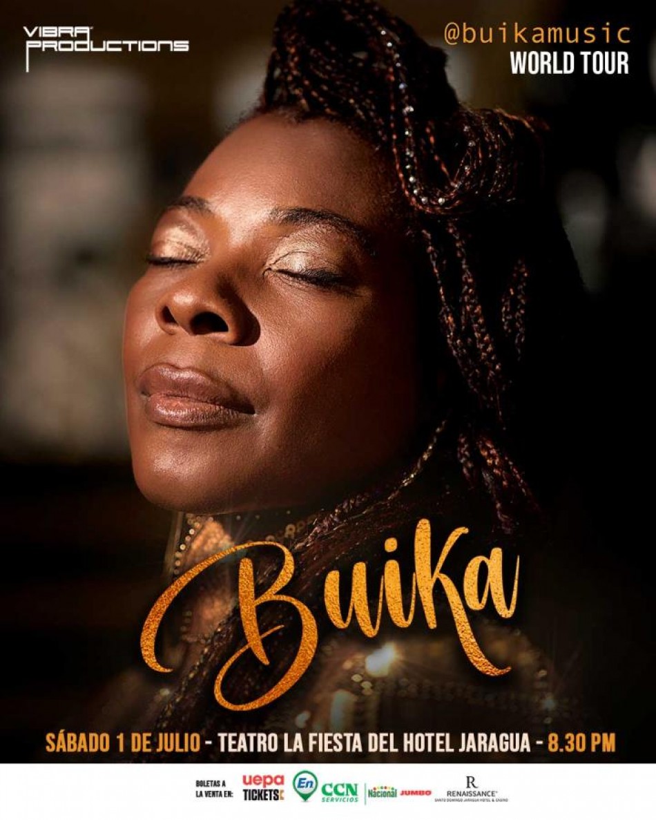 Buika llega al pa&iacute;s con su gira &ldquo;Buika Music World Tour&rdquo; en el Teatro La Fiesta del legendario hotel Jaragua