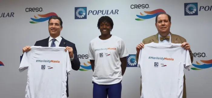 Banco Popular respalda a Marileidy Paulino en el Mundial de Atletismo.